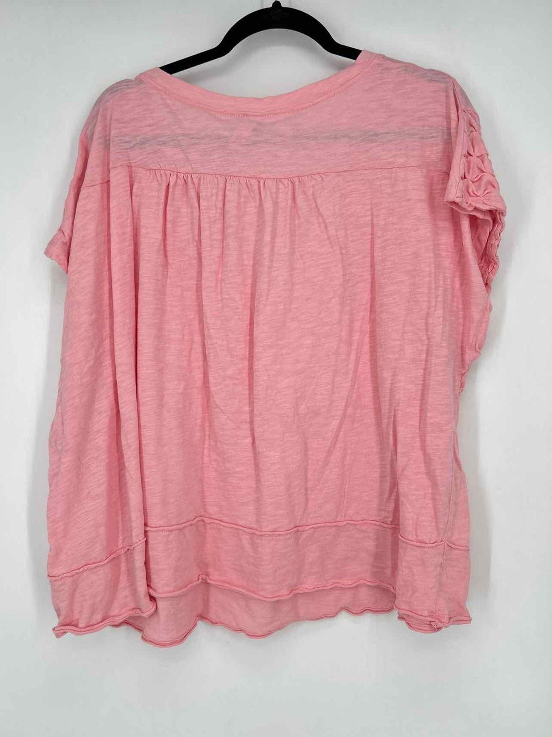 Belle Isle by Torrid Size 3X Pink Short Sleeve Top/Blouse