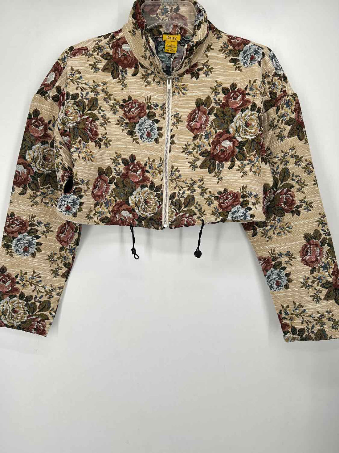Daisy Size M Beige Floral NWT Jacket
