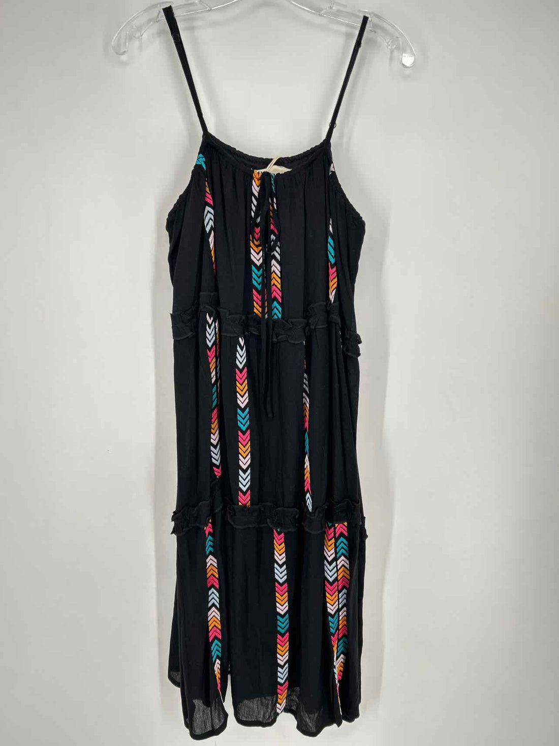 Savanna Jane Size 1X Black Embroidered NWT Dress