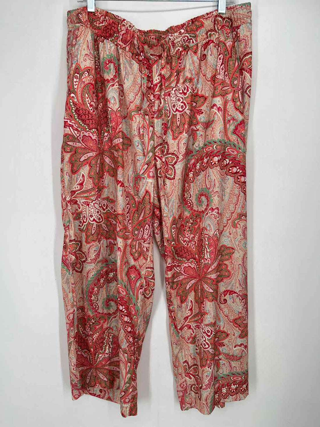 Single Thread Size PXL Beige red & orange Pants