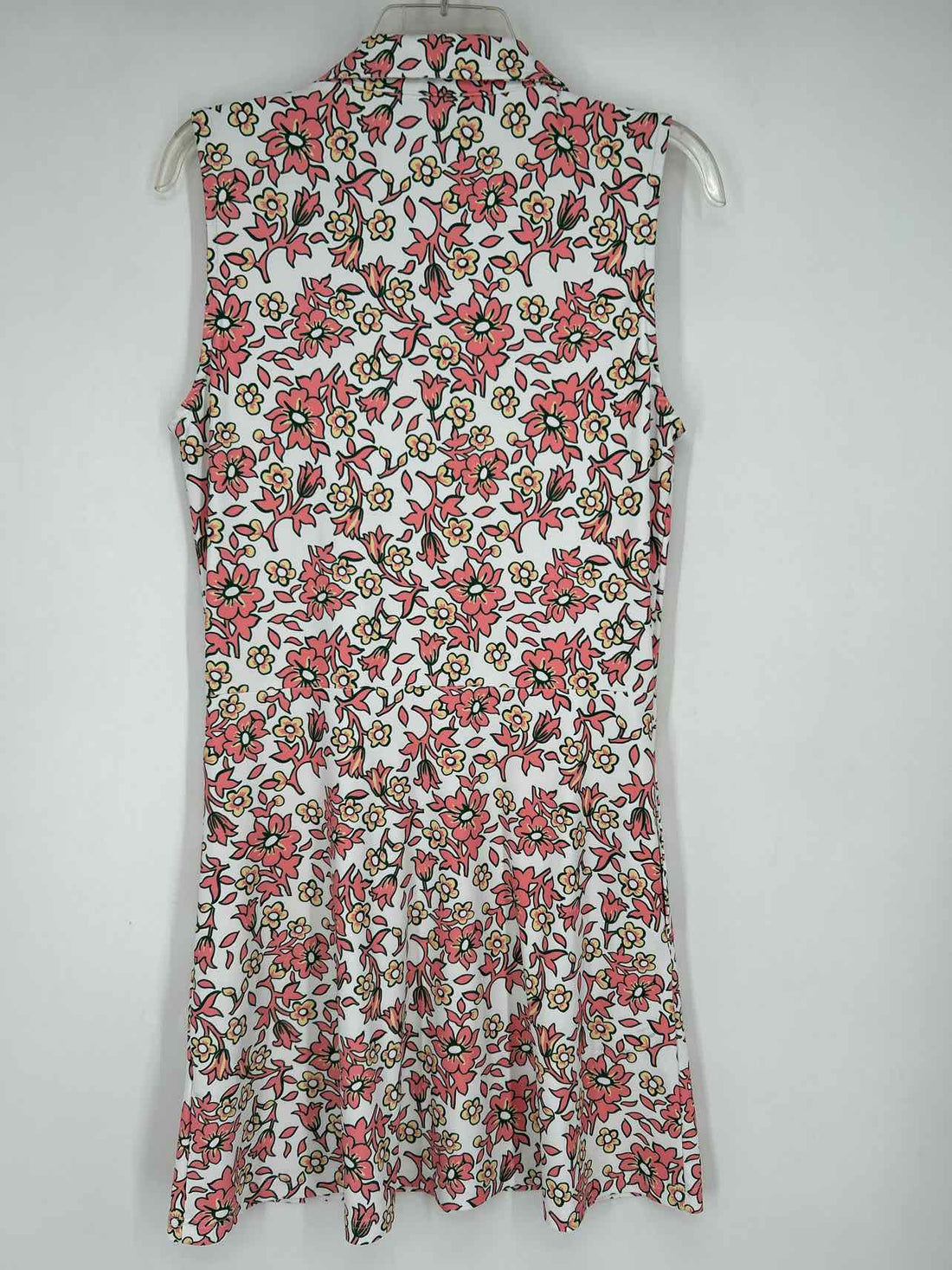 Smith & Quinn Size S White & Pink Floral Sleeveless Dress
