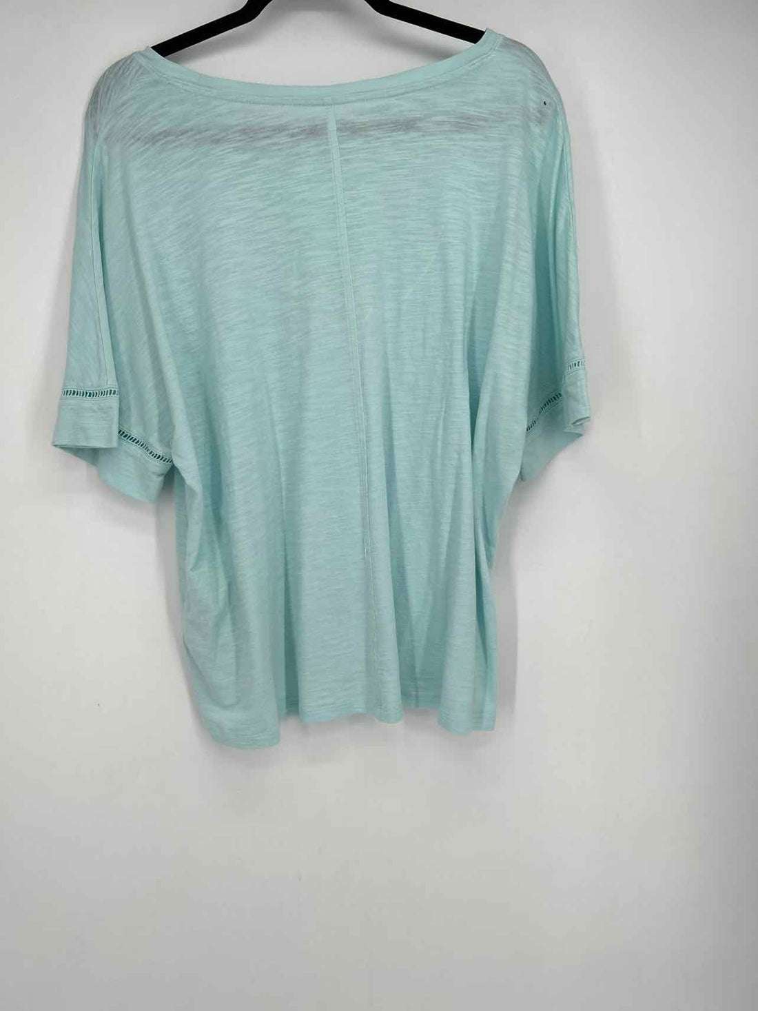 Banana Republic Size XL Light Aqua Short Sleeve