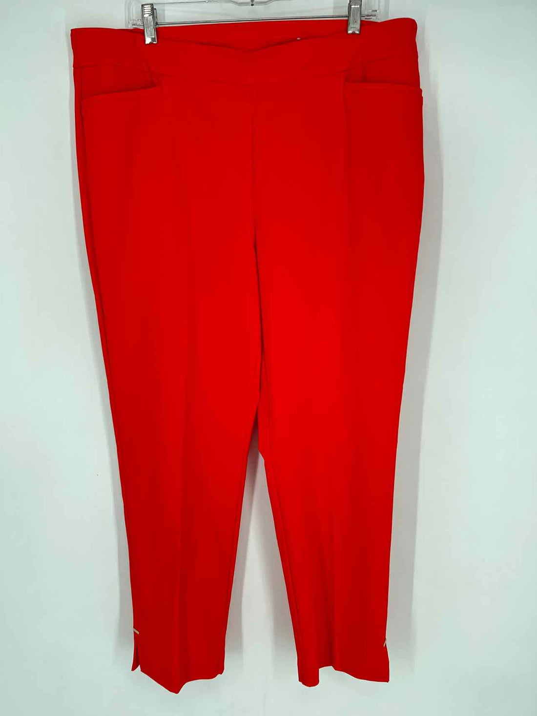 Chicos Size 3 (16) Red Pants