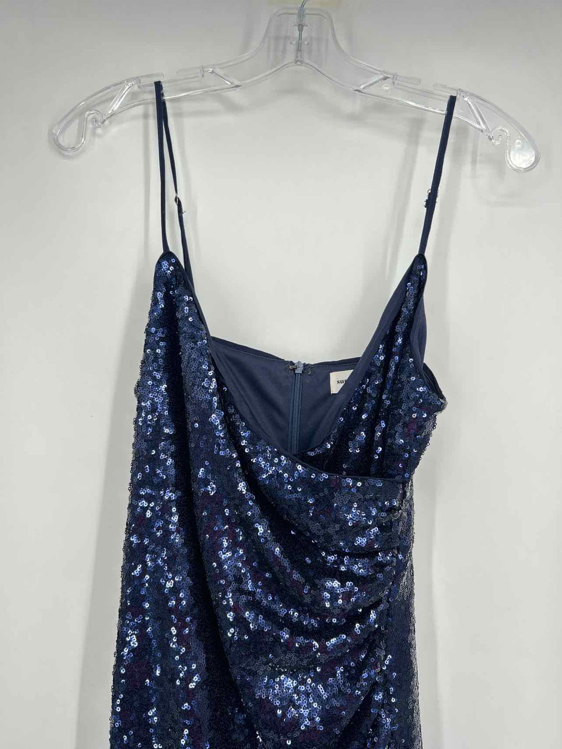 Superdown Size S Navy Sequined Dress