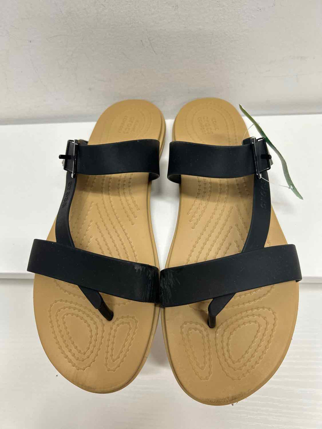 Crocs Women Size 10 Black Sandals