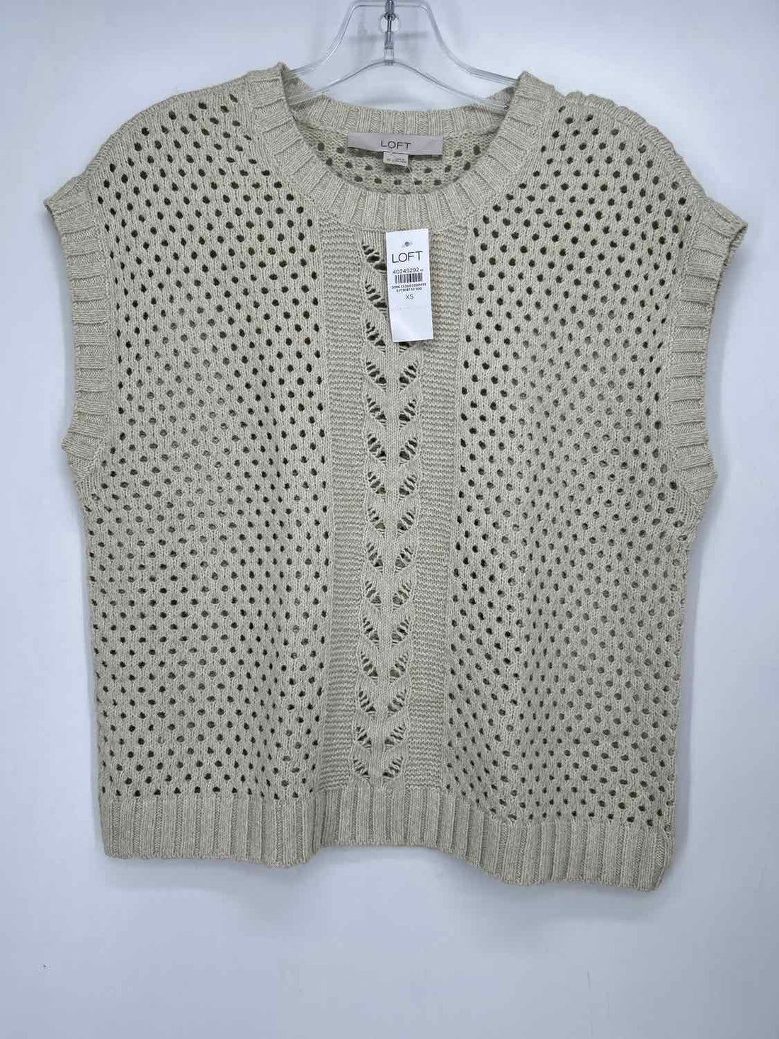 Loft Size XS Beige NWT Vest