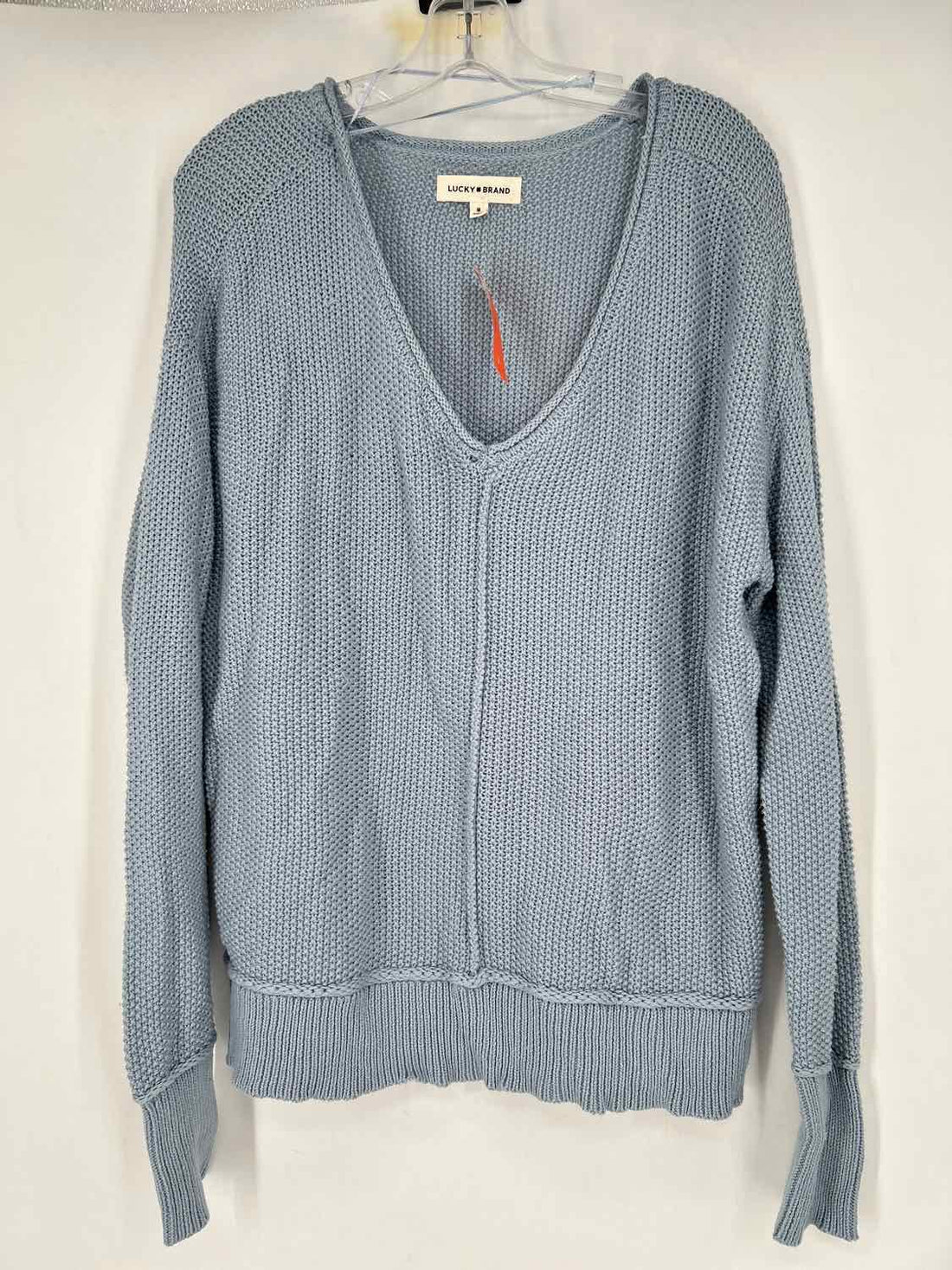 Lucky Brand Size M Light Blue Sweater