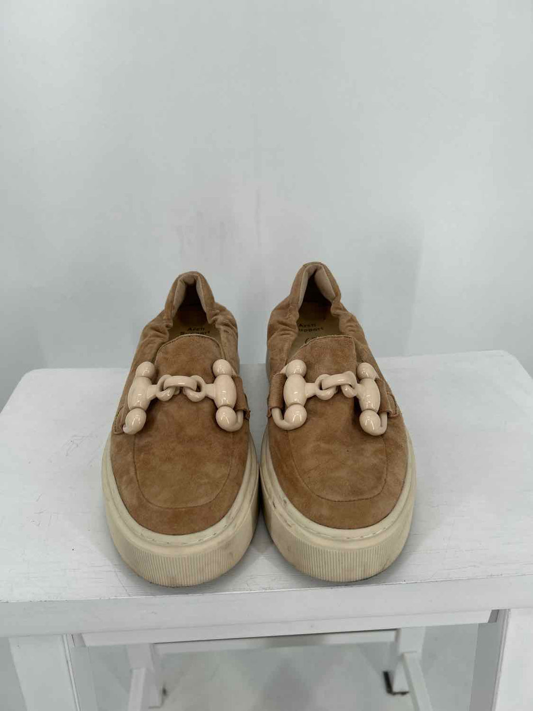 Softwaves Women Size 37 (6.5-7) Tan Loafers