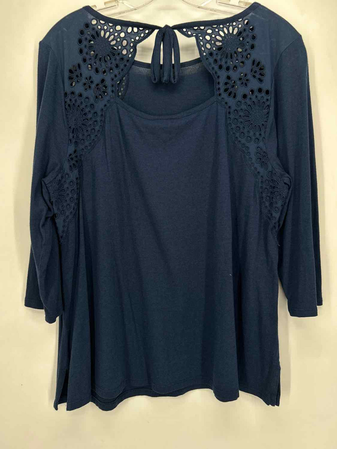 J Jill Size LP Navy Long Sleeve