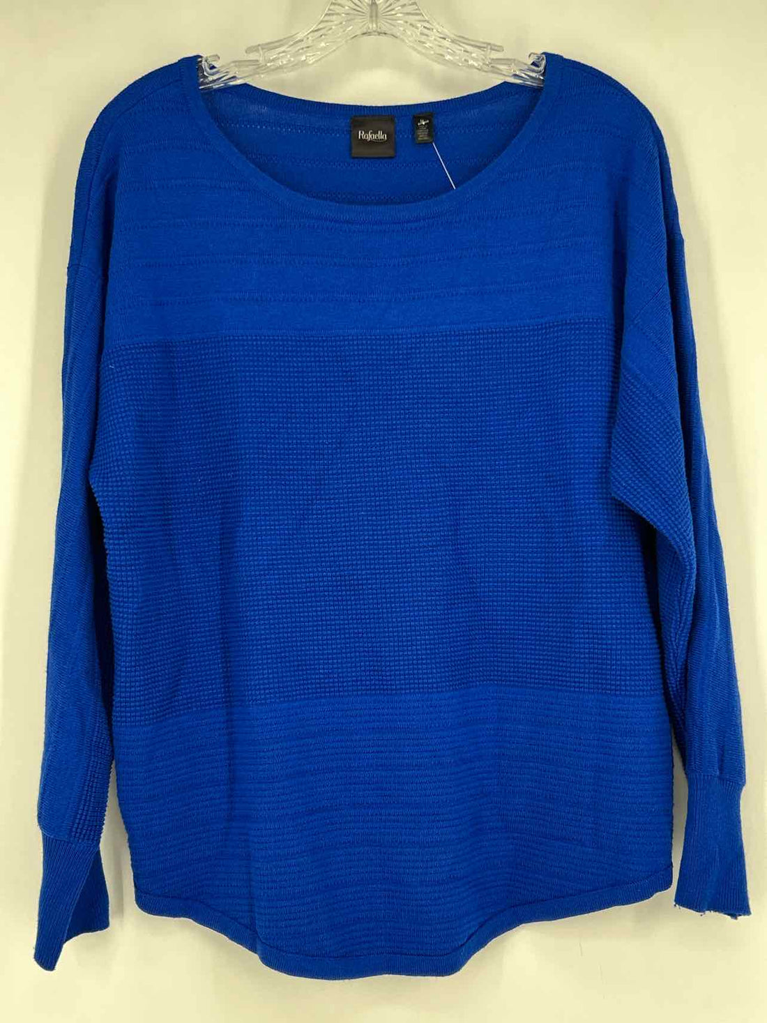 Rafaella Size M Cobalt Blue Sweater