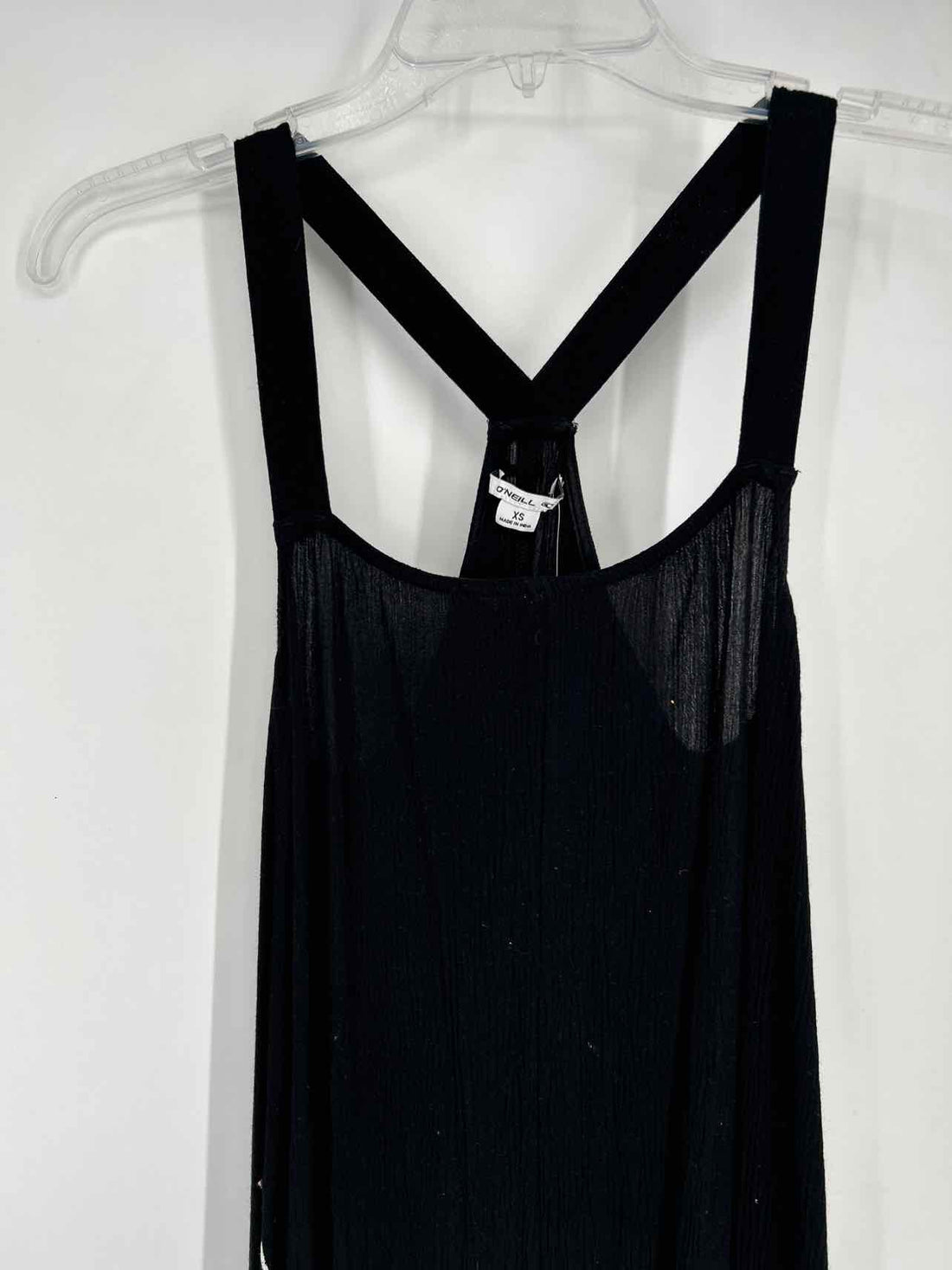 Oneil Size XS Black & White Floral Sleeveless Dress