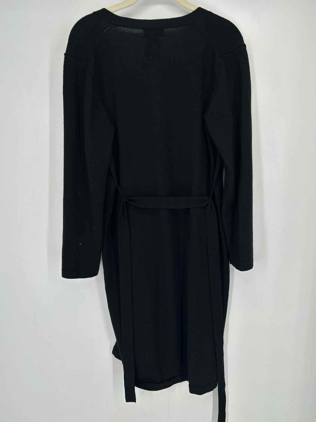 Brooks Brothers Size L Black Wool 100% Cardigan