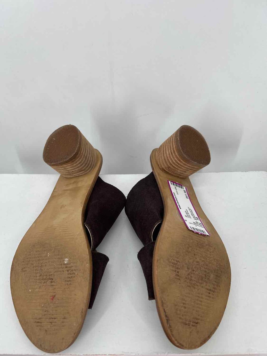Anthropologie Women Size 38 Dark Brown Sandals