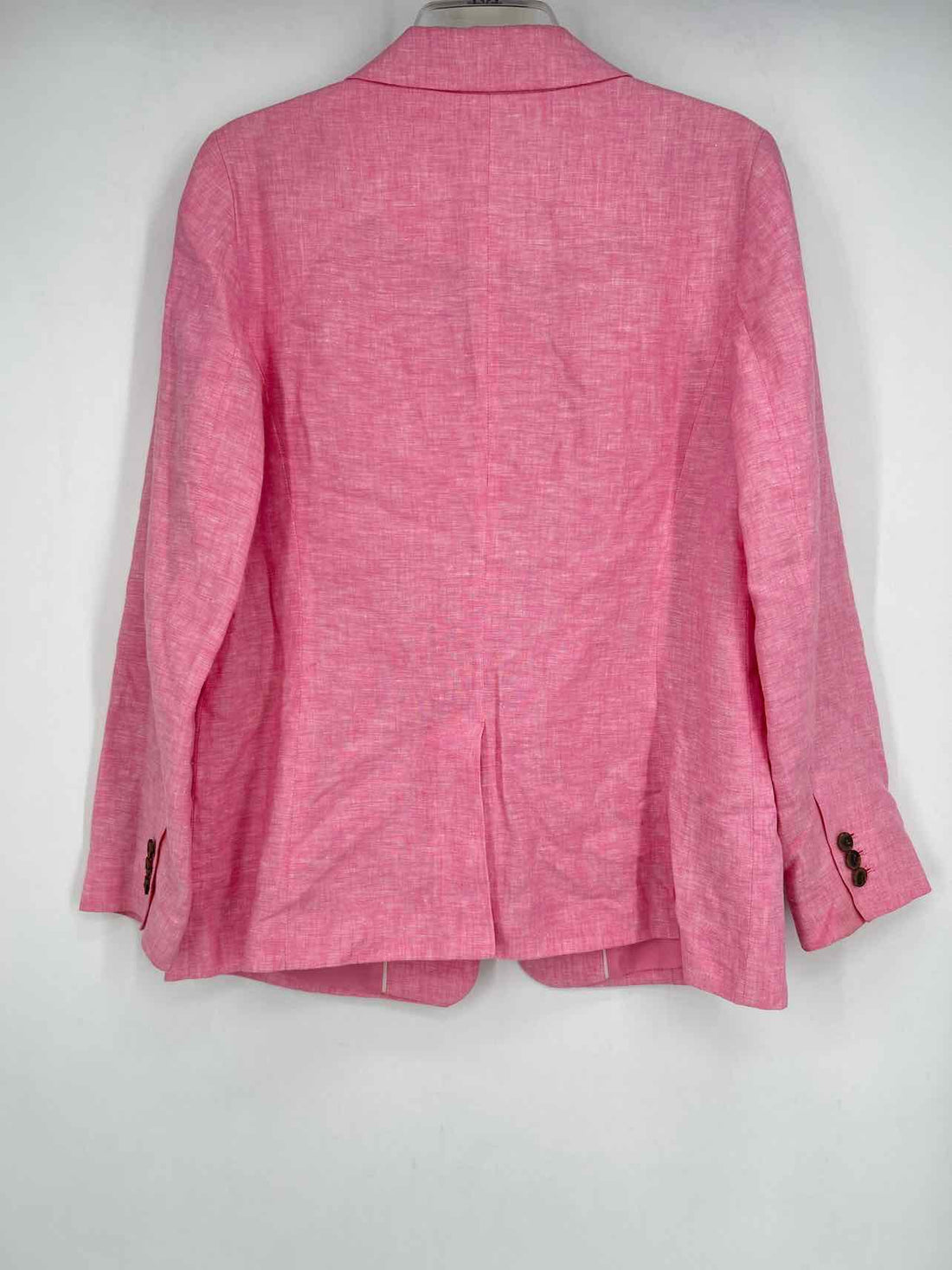 Talbots Size 12 Pink Linen Blazer