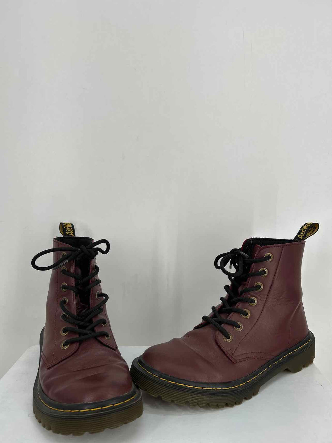 Dr. Martens Women Size 8 Maroon Ankle Boot