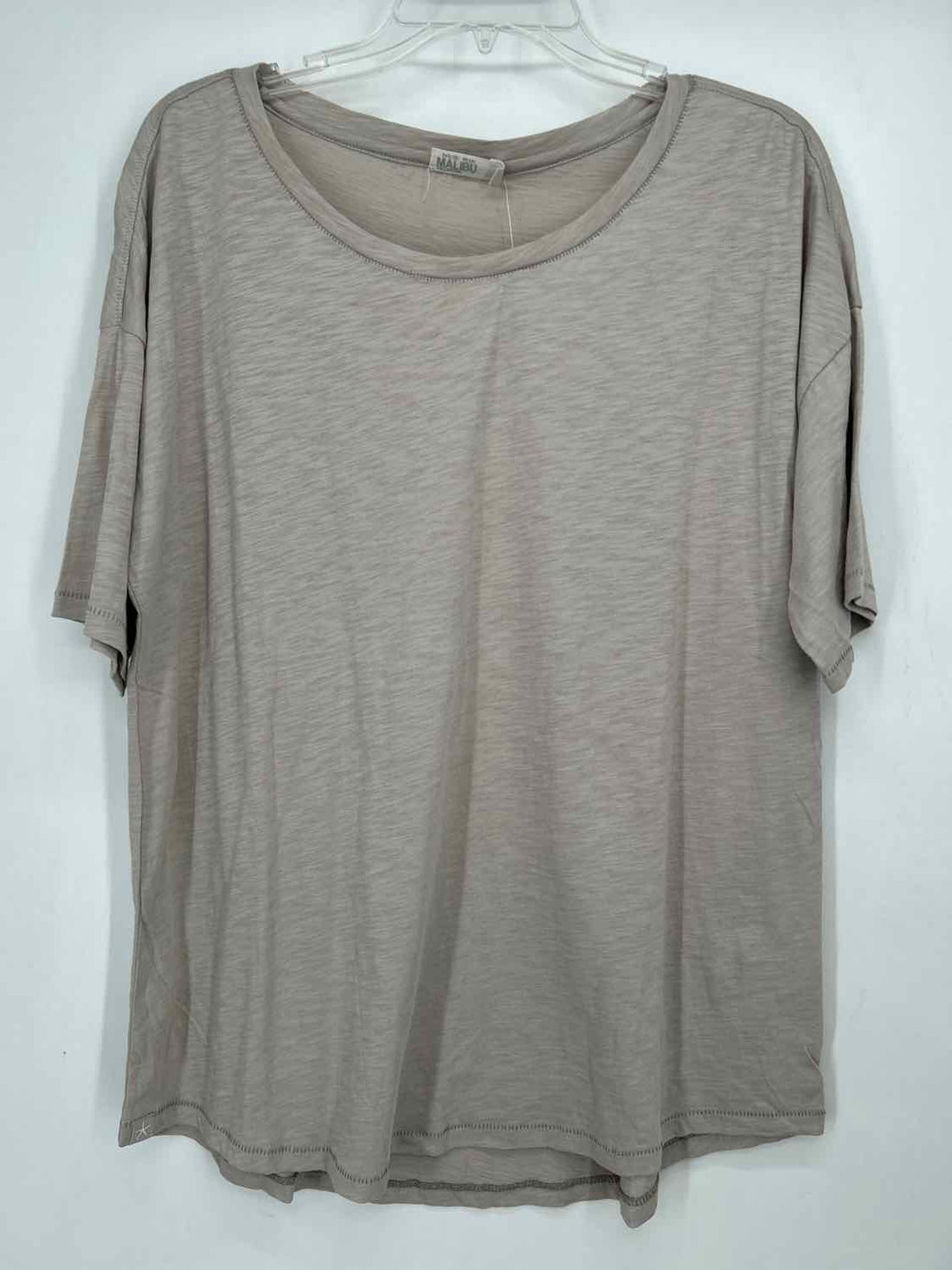 Barefoot Dreams Size XL Light Gray Short Sleeve