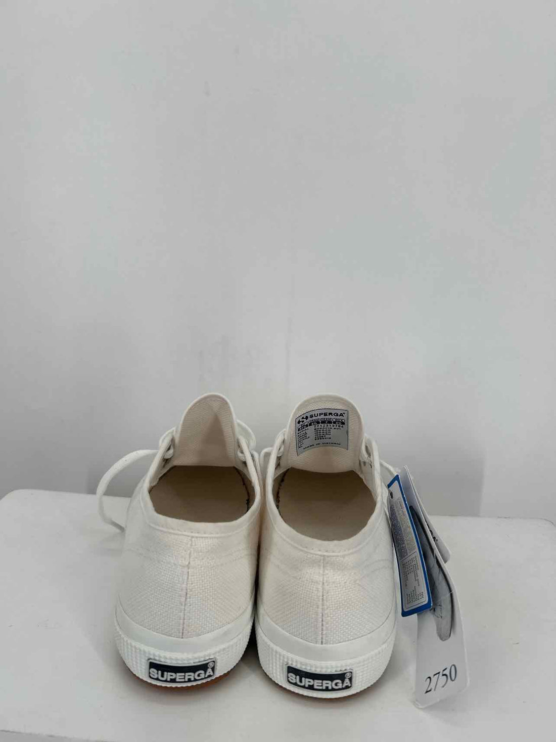 Superga Women Size 7 White New In Box Sneakers