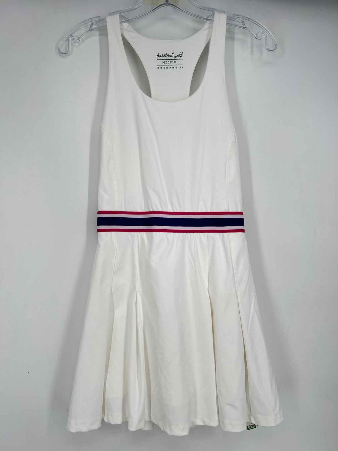 Barstool Golf Size M White Sleeveless Active Dresses