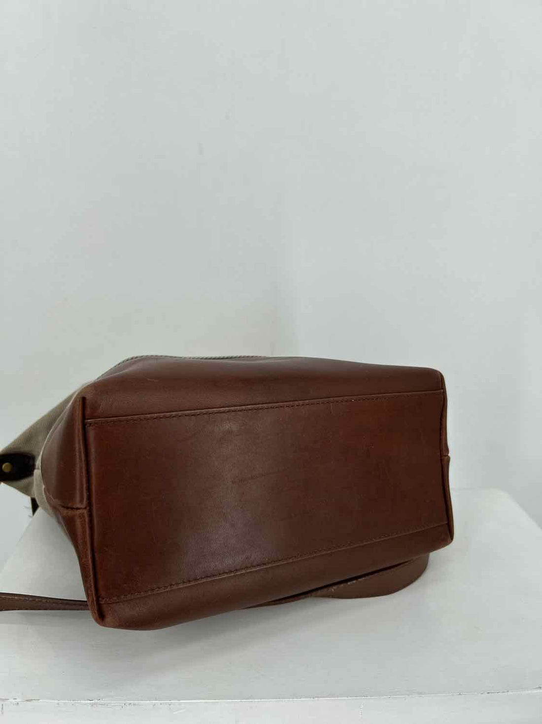 L L Bean Brown & Tan Crossbody