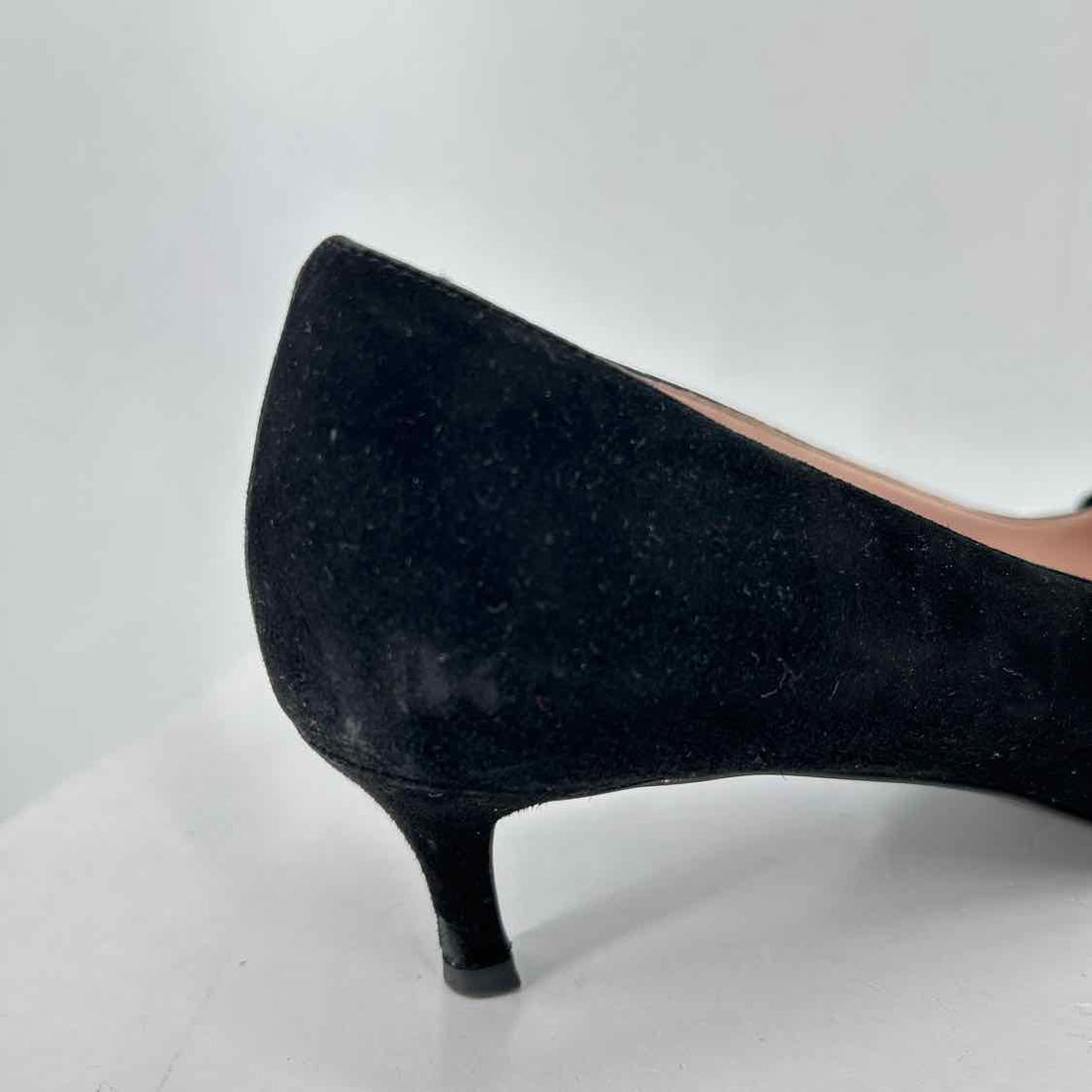Miu Miu Women Size 40.5 Black Genuine Leather LUXURY