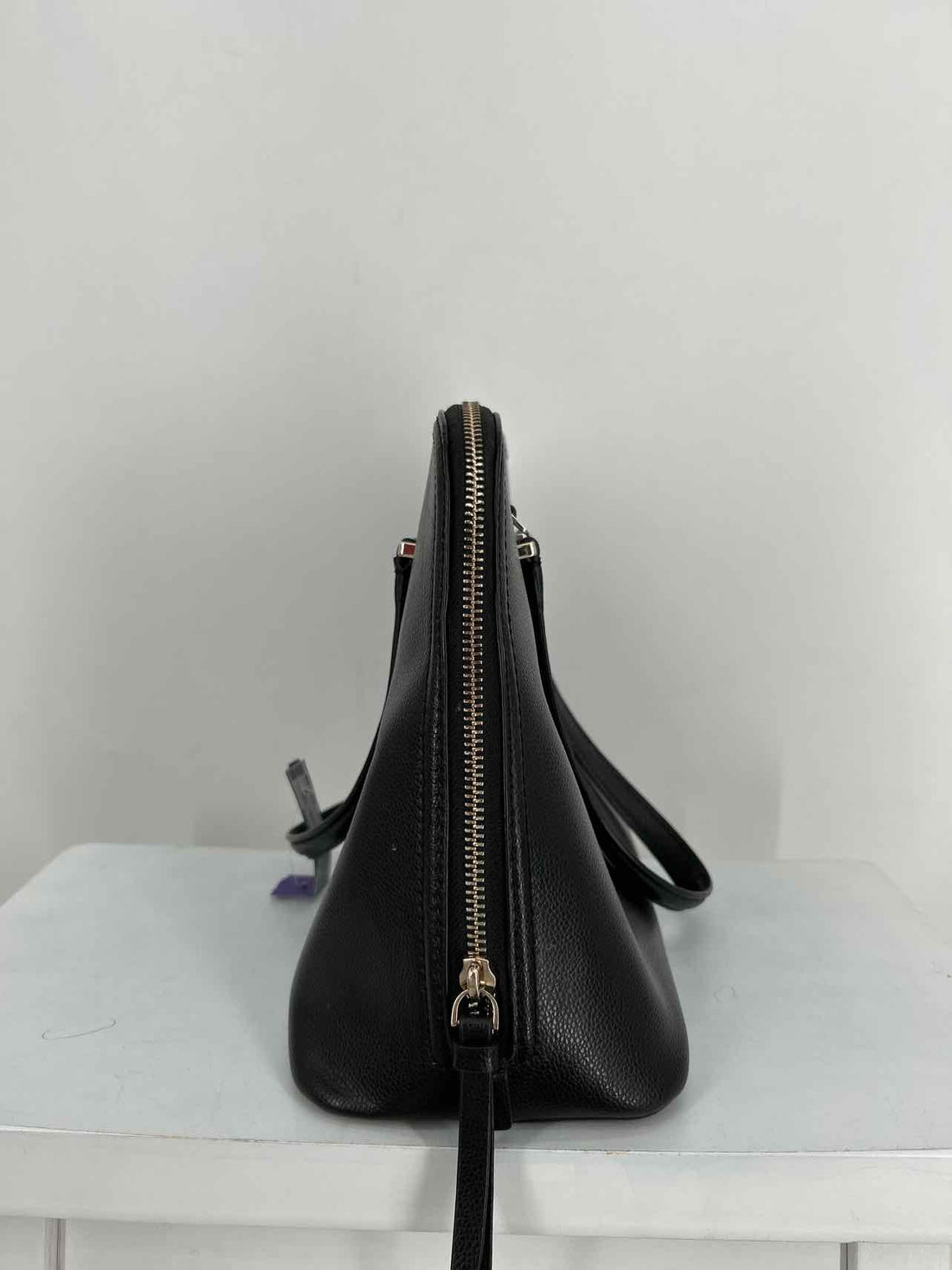 Kate Spade Black Pebbled Leather Pre Owned Tote