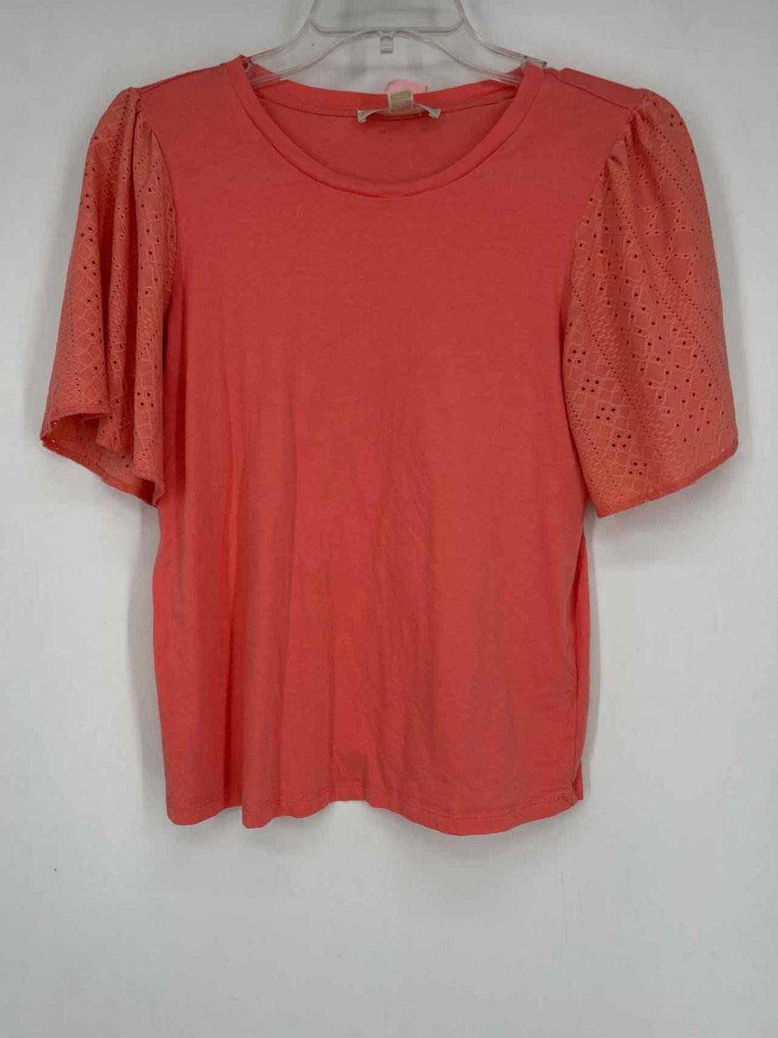 Michael Kors Size M Peach Short Sleeve