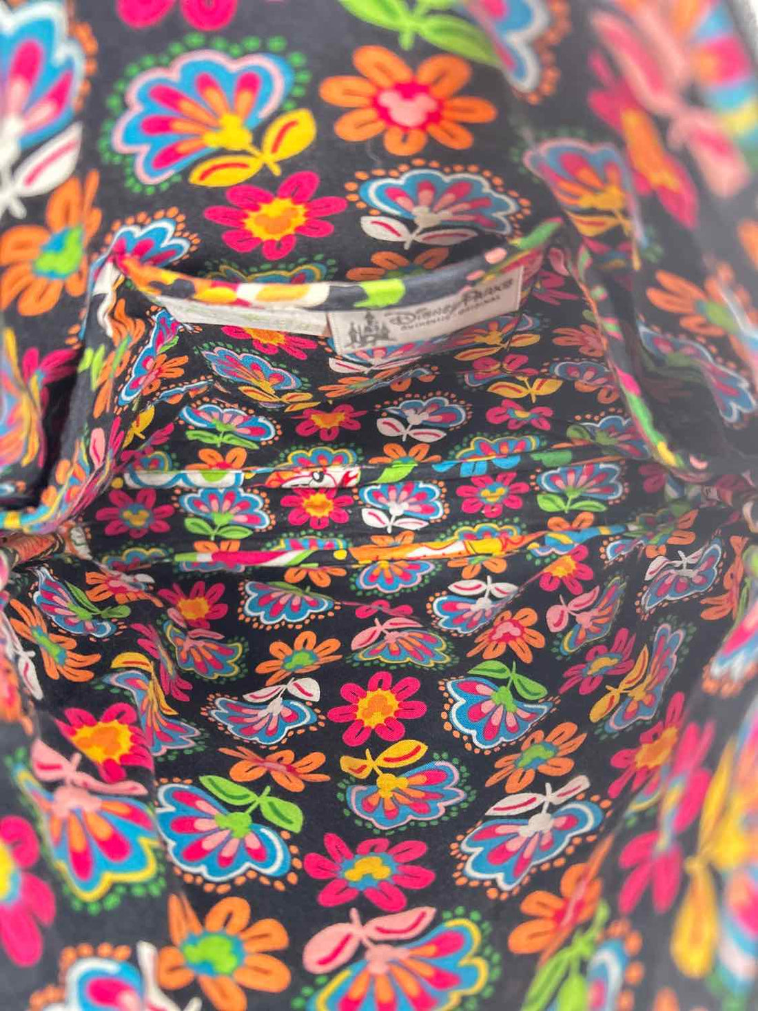 Vera Bradley Black Floral Quilted Crossbody