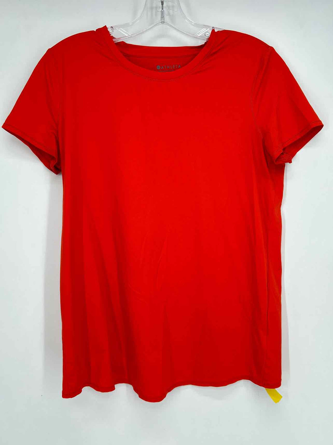 Athleta Size S Dark Orange Short Sleeve Active Tops