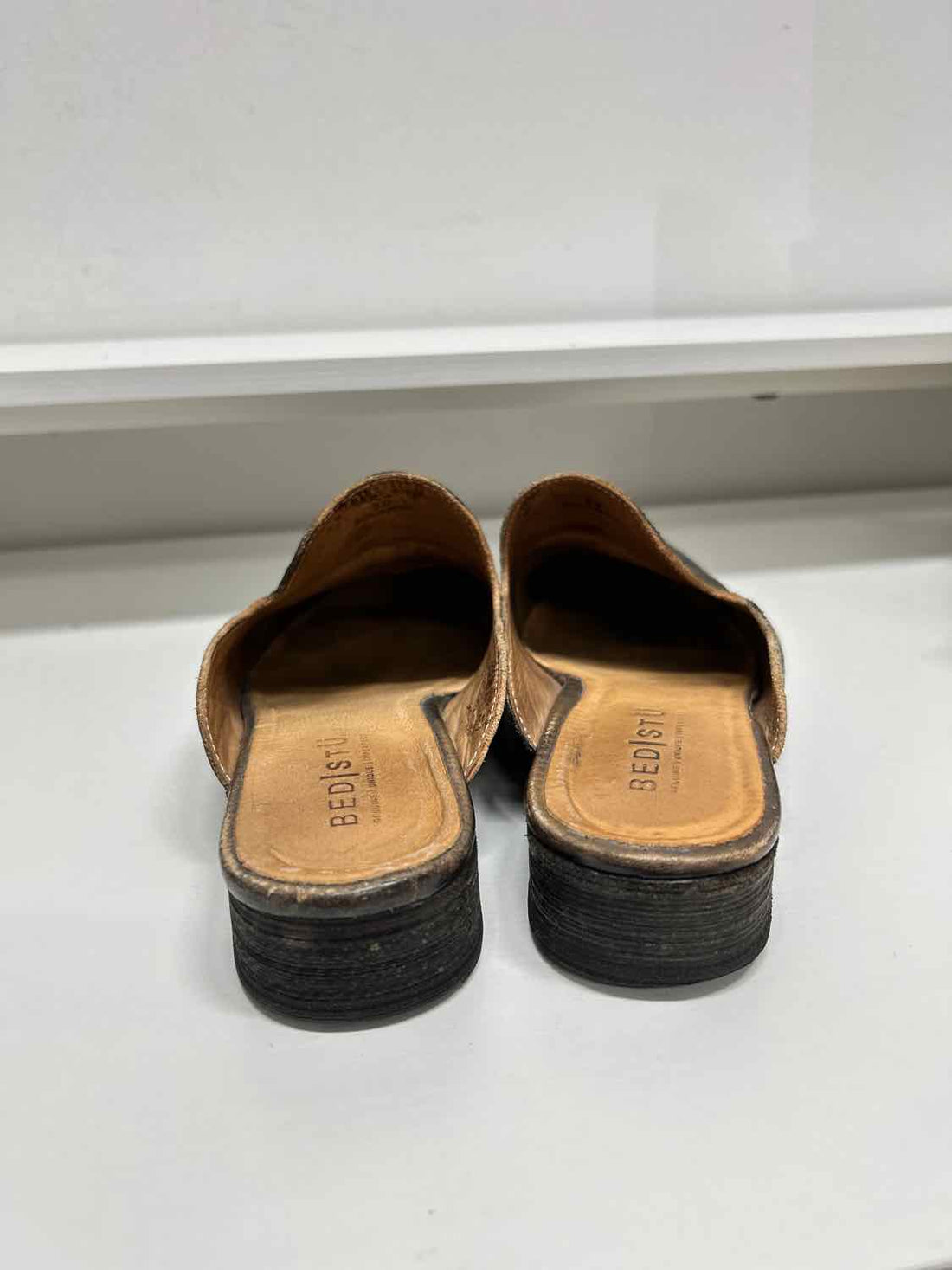 Bed Stu Women Size 8 Brown Mules