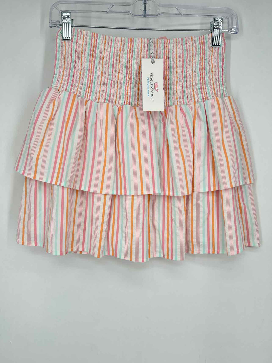 Vineyard Vines Performance Size XS White Striped NWT Skirts