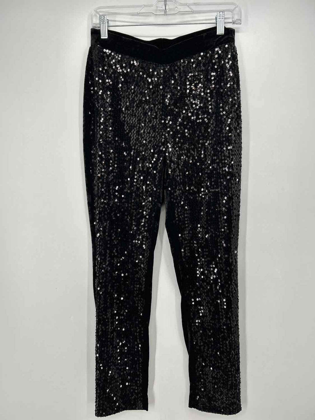 Chicos 00 (2) Black Velvet & sequin Holiday