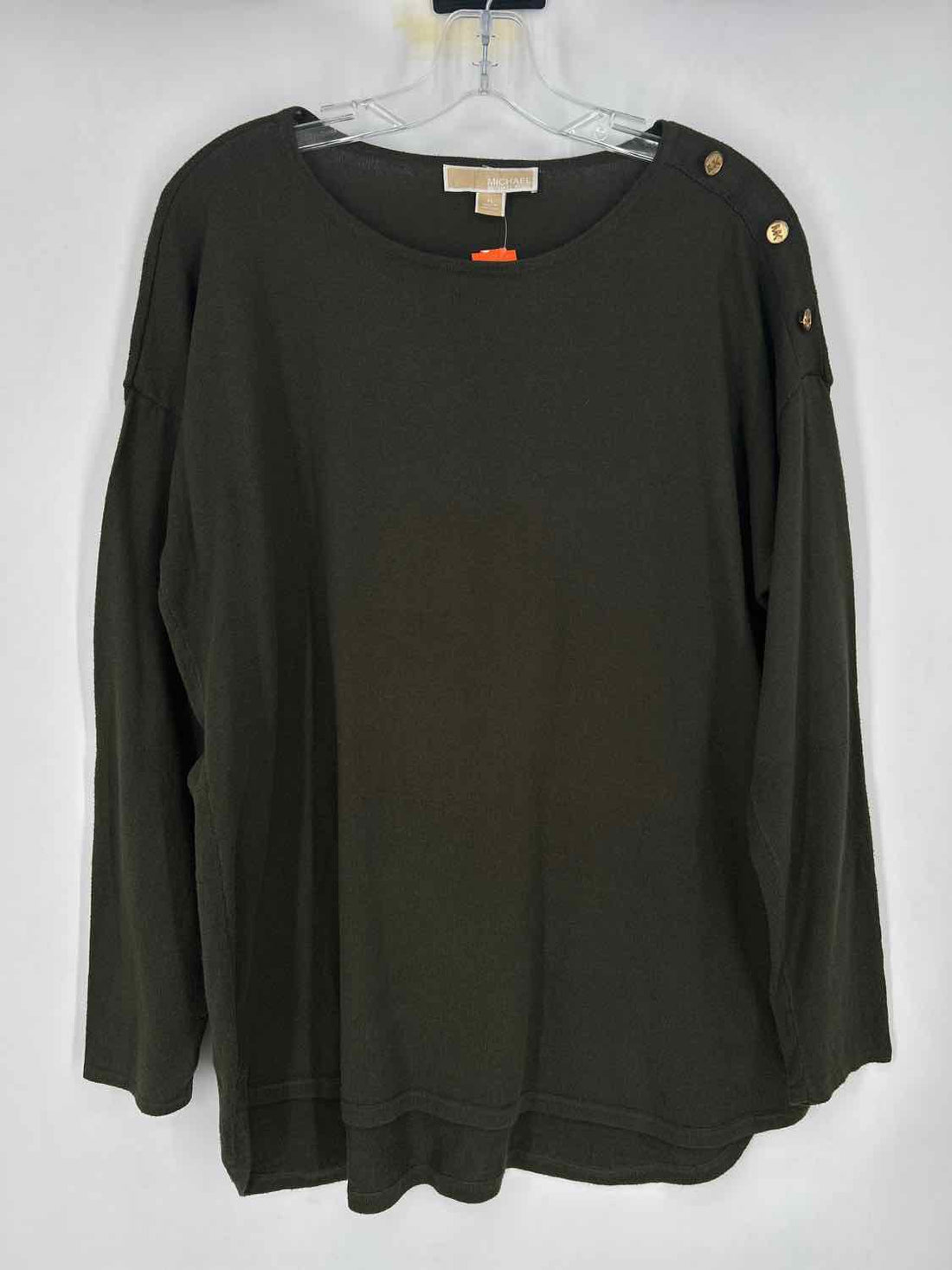 Michael Kors Size XL Dark Green Sweater