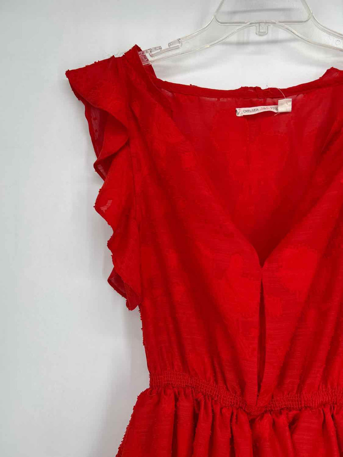 Chelsea & Violet Size M Red Short Sleeve Dress