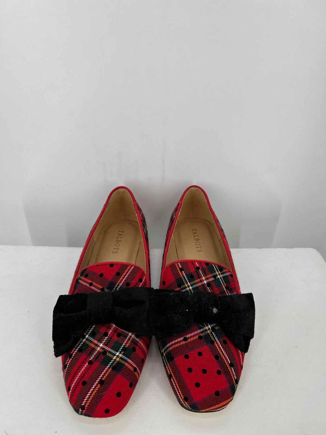 Talbots 8 Red Plaid Holiday