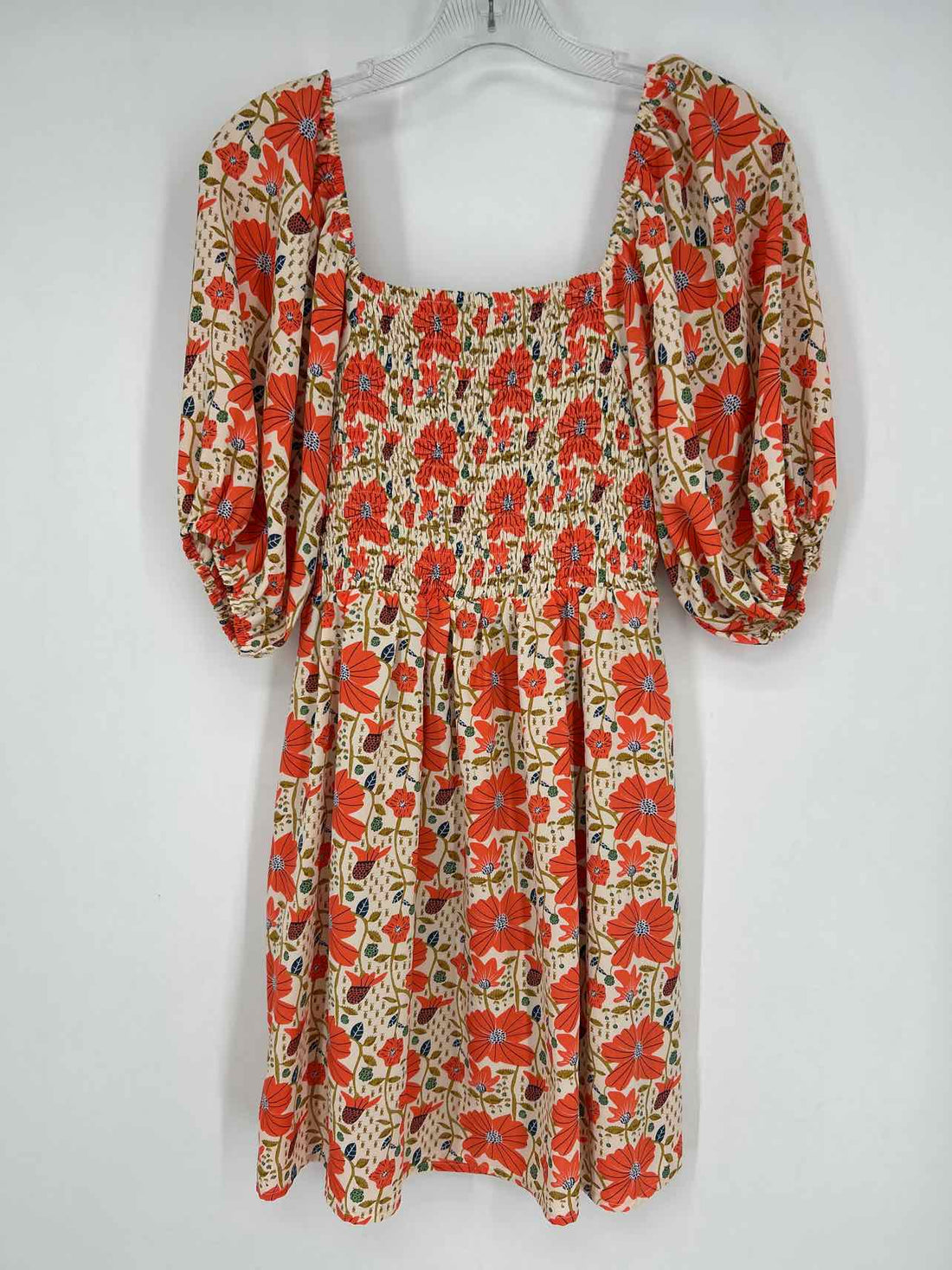 Kori Size M Beige Floral Dress
