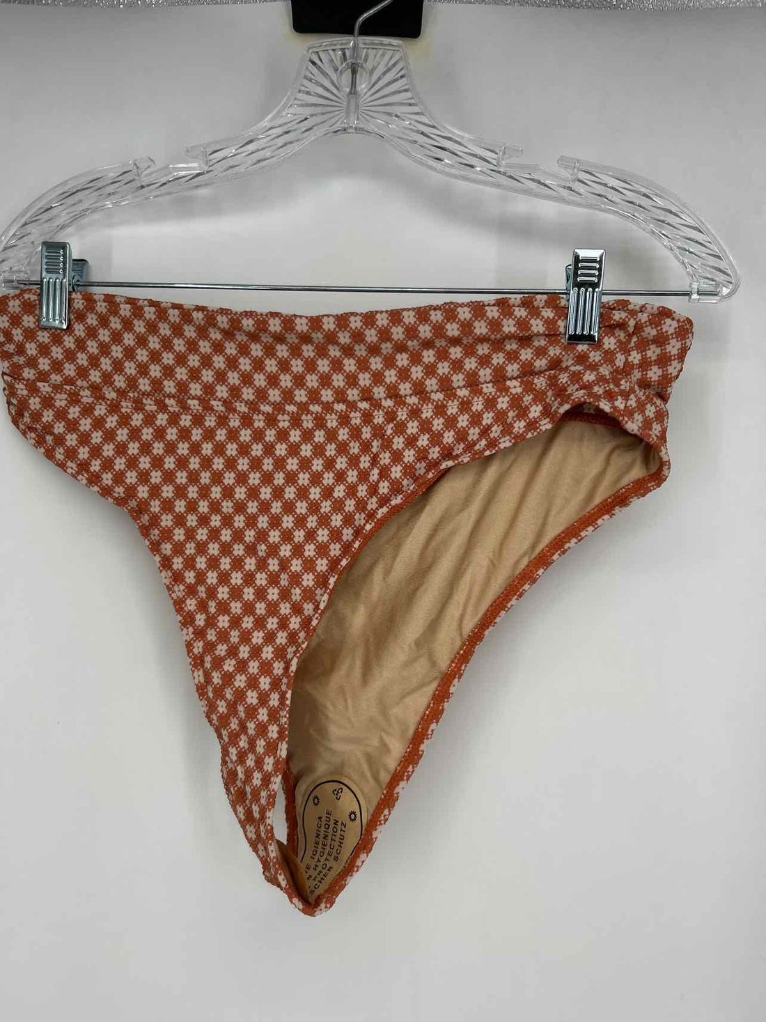 Sanori Size L Brown & White Swimsuit 2 Piece