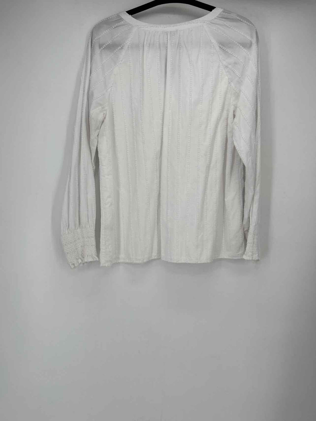 Talbots Size M White Long Sleeve