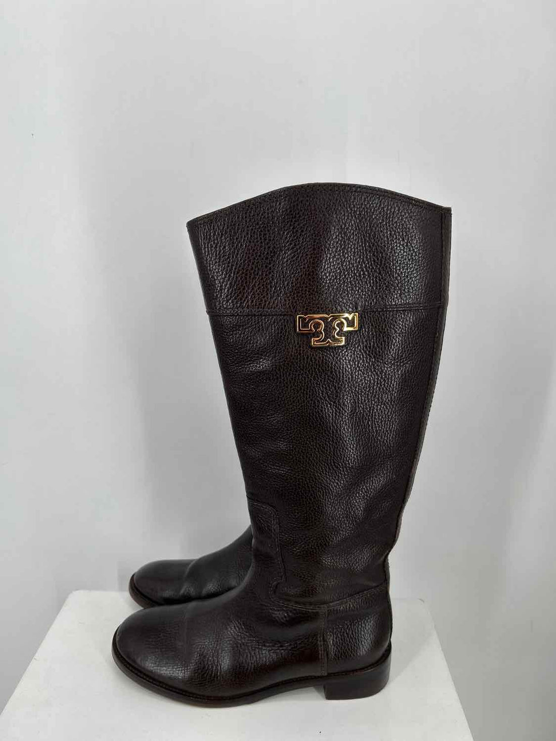 Tory Burch Women Size 9.5 Dark Brown Knee-High Boot