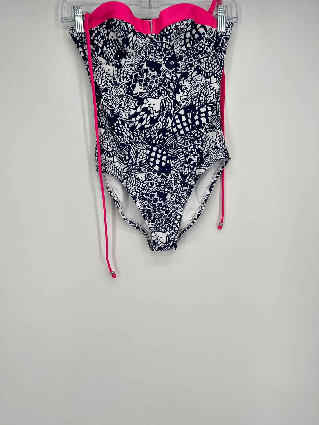 Lilly Pulitzer Target Size XS Navy & White Swimsuit 1 Piece