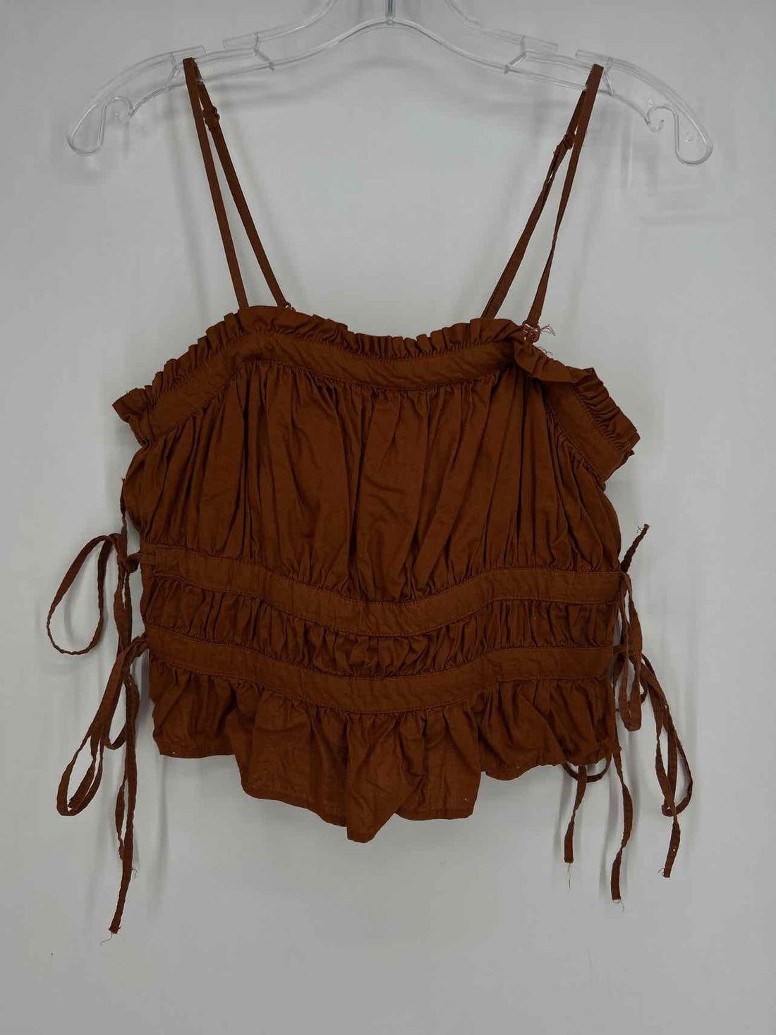 Free People Size M Brown Sleeveless