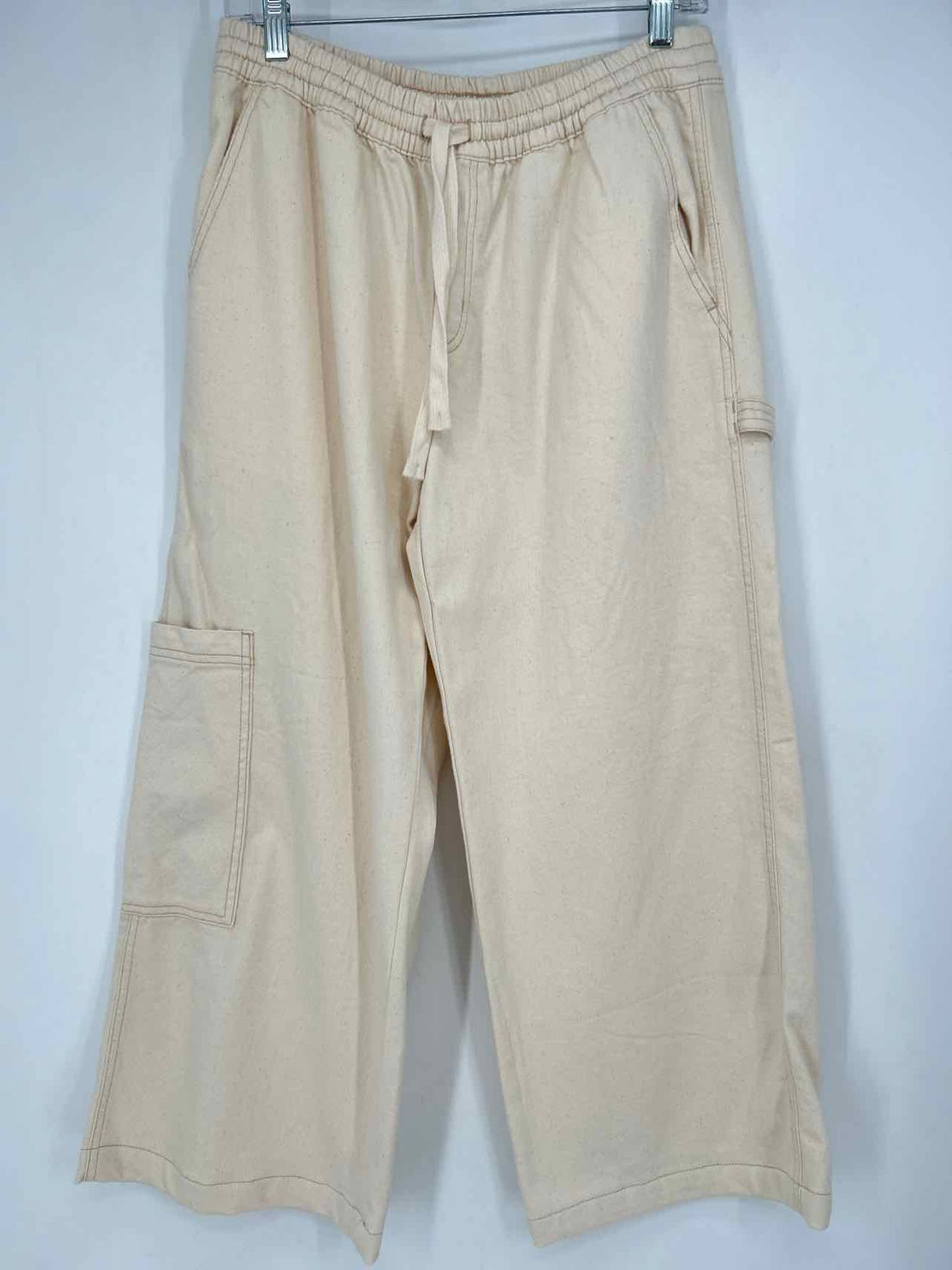Aerie Size M Cream Jeans