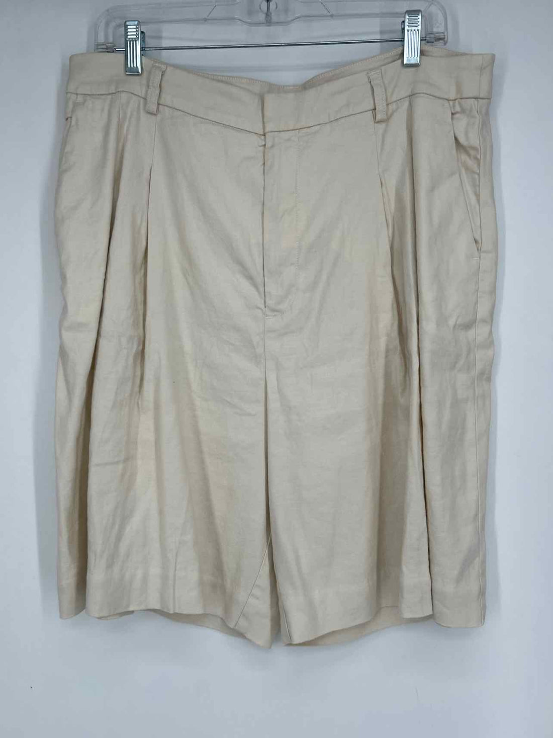Maeve Size 14 Cream Shorts