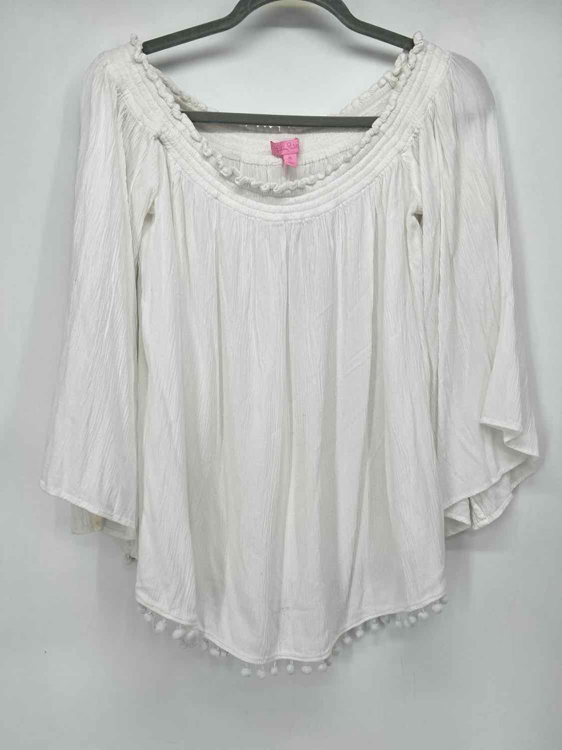 XL White LS Lilly Pulitzer Top
