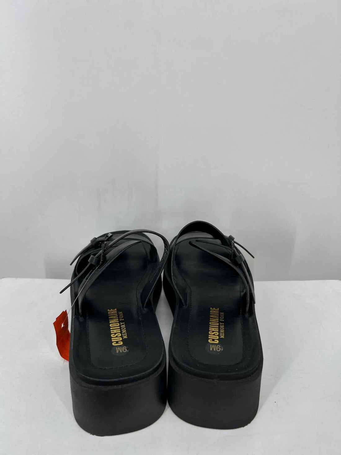Cushionaire Women Size 9 Black Sandals