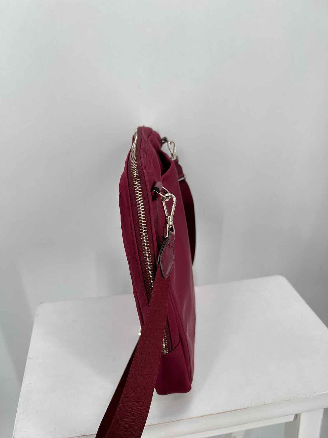 Kate Spade Maroon Nylon Messenger