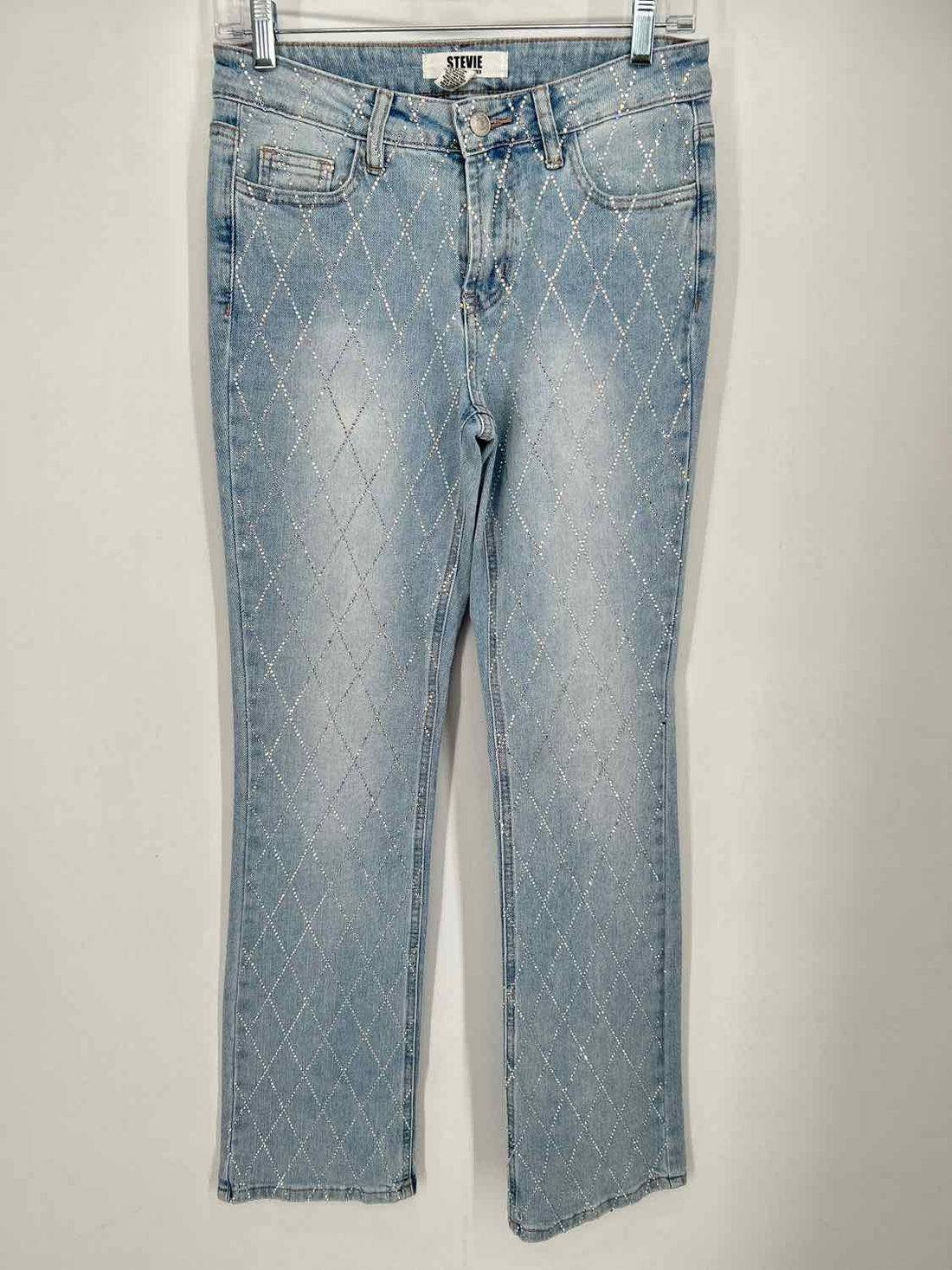 Stevie by Steve Madden Size 1 Denim Embellished Jeans