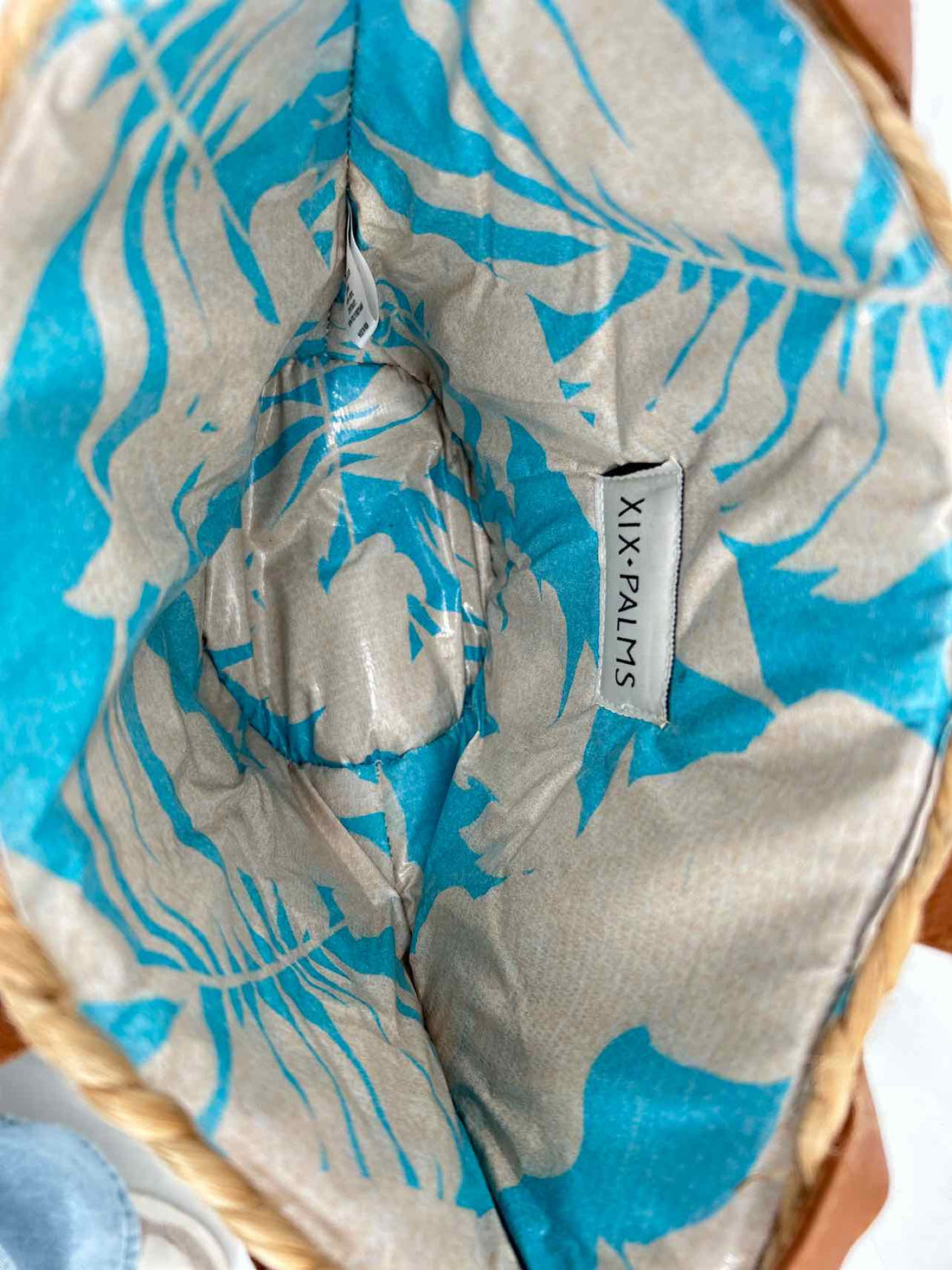 XIX Palms Straw Jute NWT Purse
