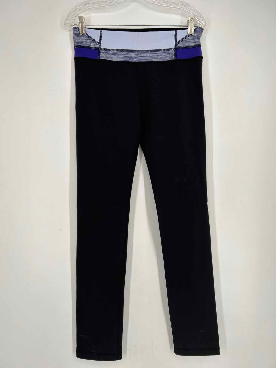 Lululemon Size 8 Black & Purple Active Pants