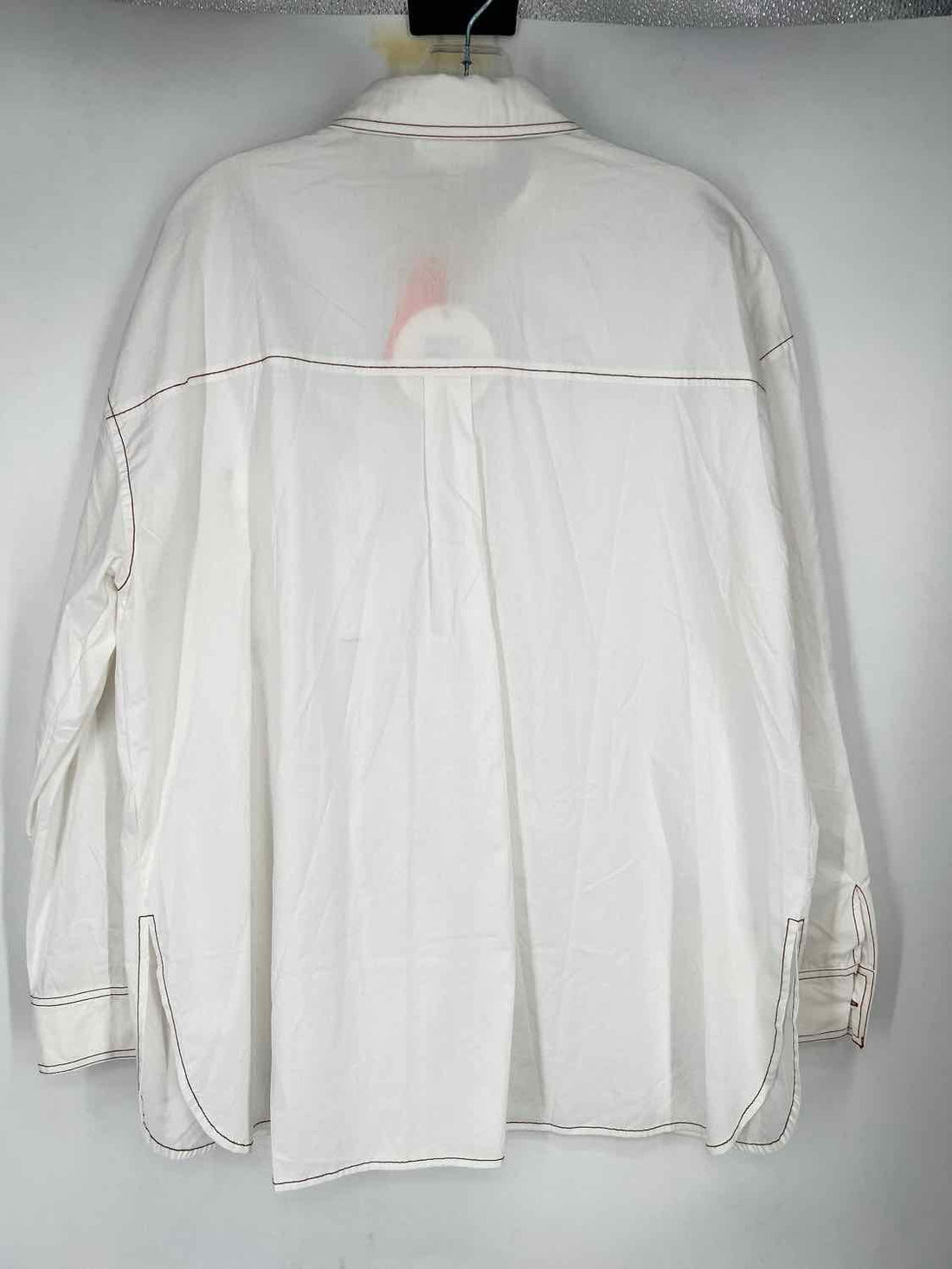 In February Size L White NWT Long Sleeve