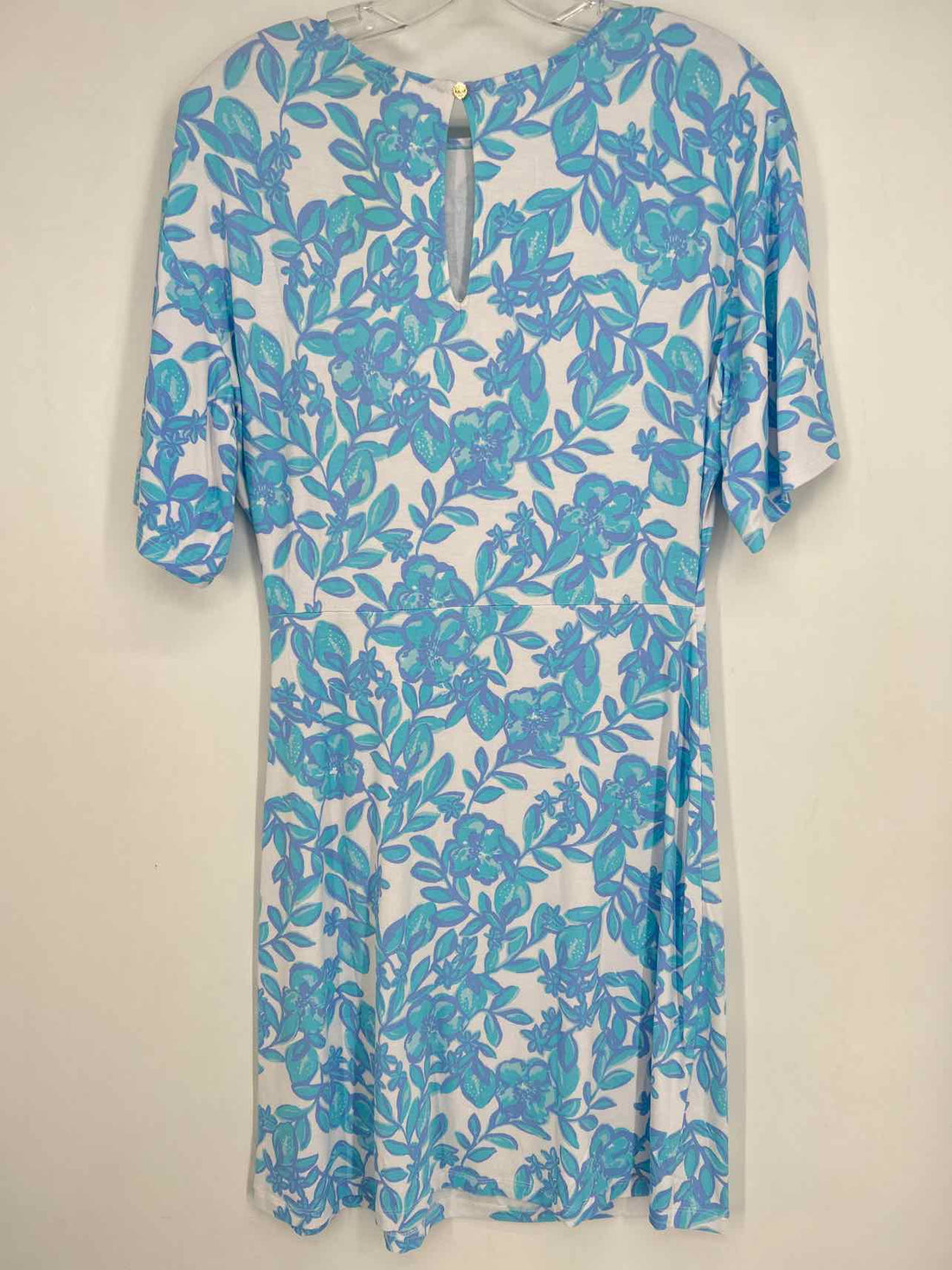 Lilly Pulitzer S White & Blue Floral NWT Lilly Pulitzer Dress